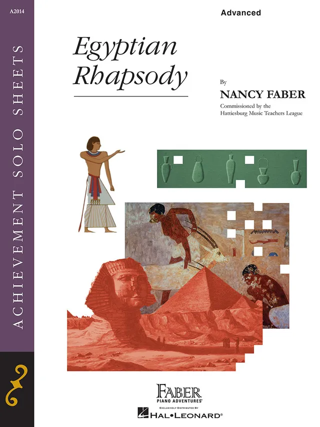 Faber Piano Adventures Egyptian Rhapsody noty f moll