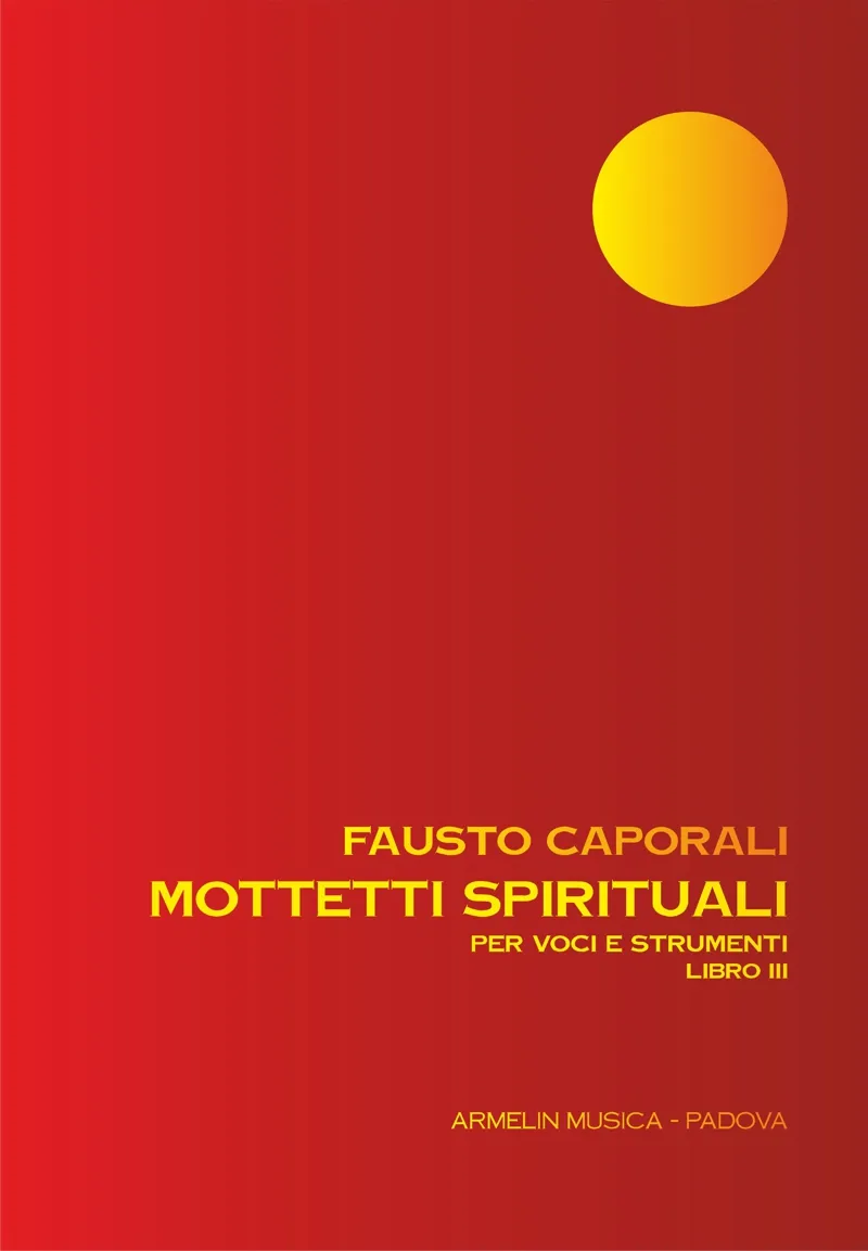 Armelin Musica Mottetti spirituali per voci e strumenti libro III noty
