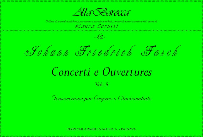 Armelin Musica Concerti e Ouvertures vol. 5 noty