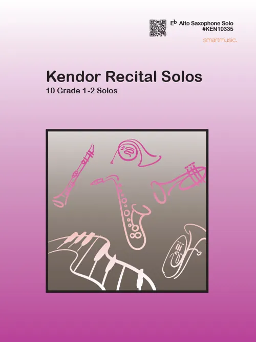 Kendor Recital Solos Eb Alto Saxophone noty 10 sól