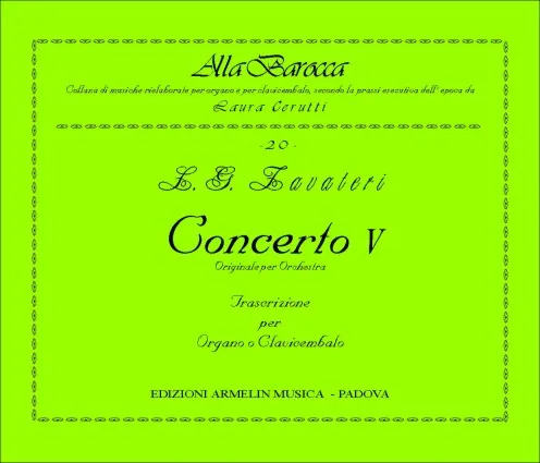 Armelin Musica Concerto V noty tištěné vydání