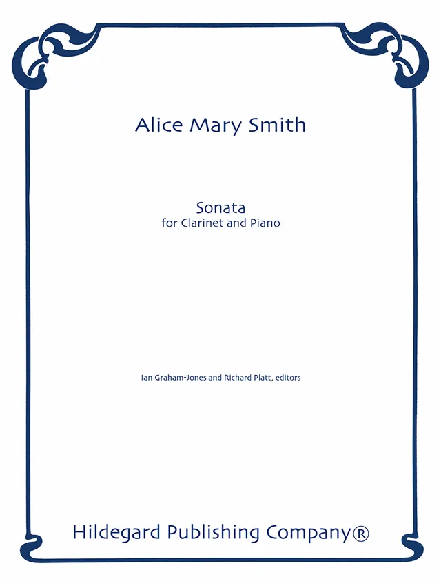 Hildegard Publishing Company Sonata in A noty pro klarinet PDF