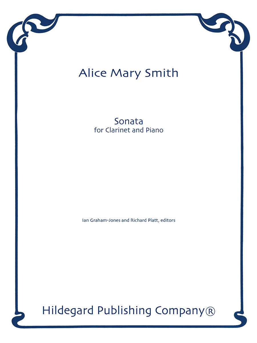 Hildegard Publishing Company Sonata in A noty pro klarinet PDF