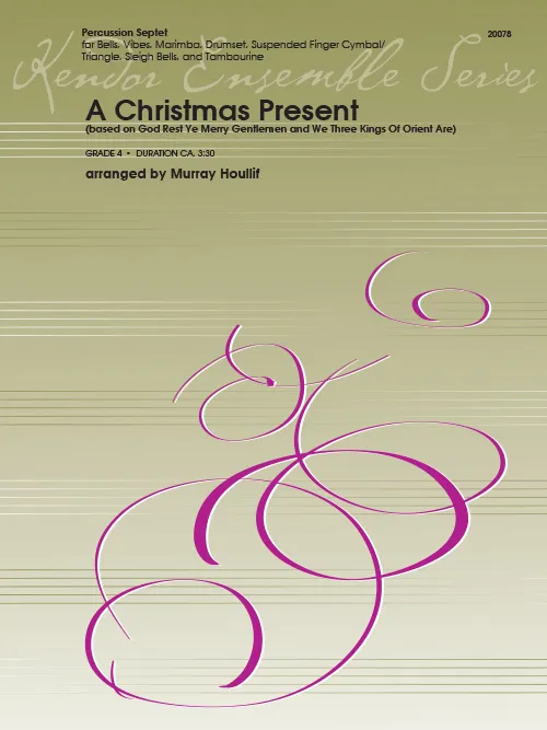Kendor Music A Christmas Present noty septet grade 4