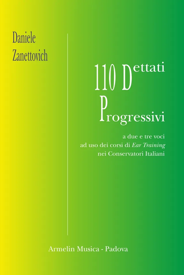 Armelin Musica 110 dettati progressivi diktáty hlasy