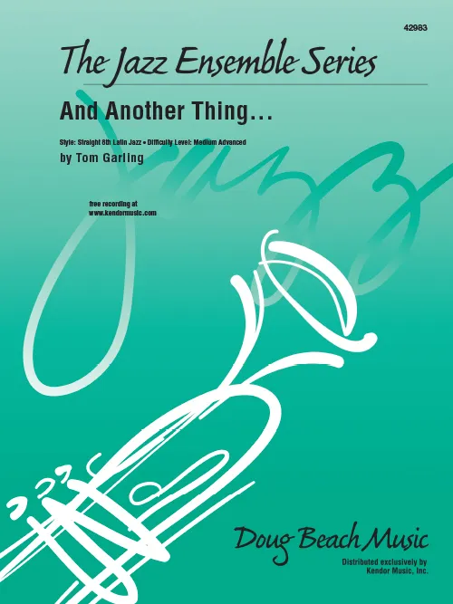 Kendor Music And Another Thing noty jazz ensemble