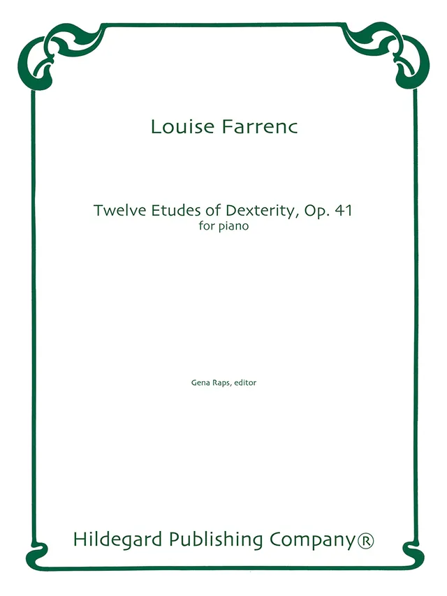 Hildegard Publishing Company 12 Etudes Op. 41 digitální noty pro klavír