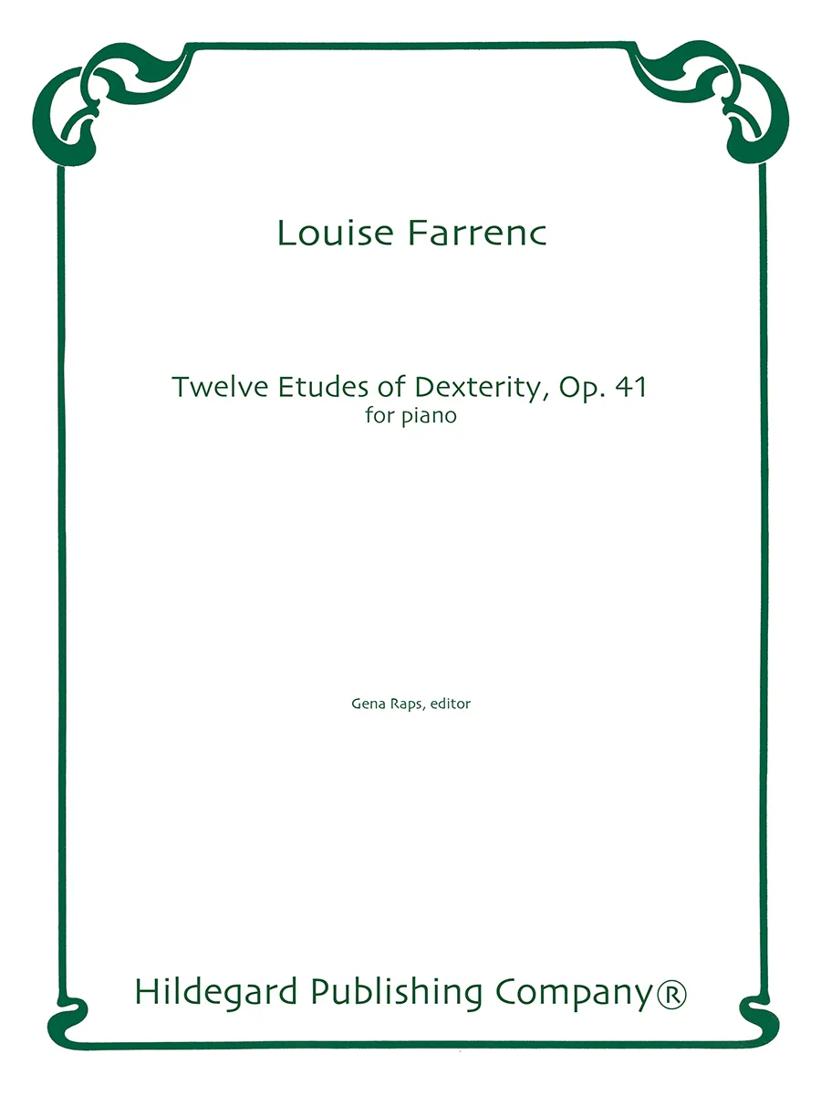 Hildegard Publishing Company 12 Etudes Op. 41 digitální noty pro klavír