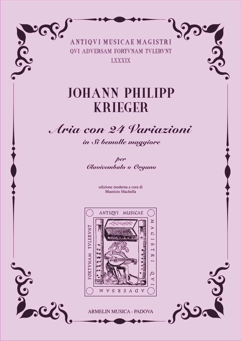 Armelin Musica Aria con 24 Variazioni B dur noty