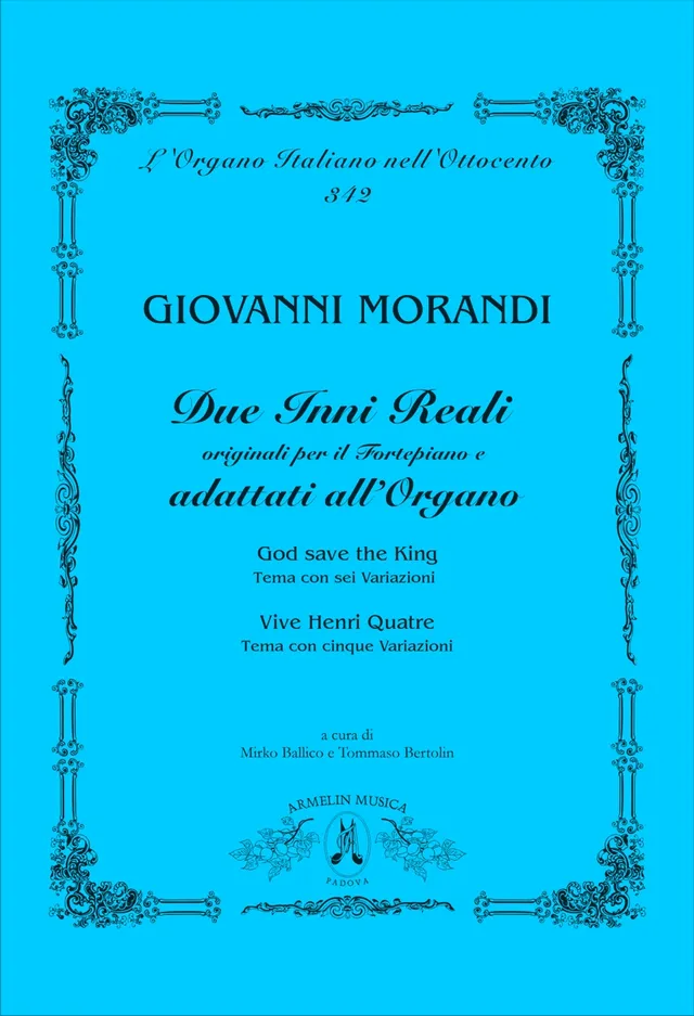 Armelin Musica Due inni reali noty pro sbor