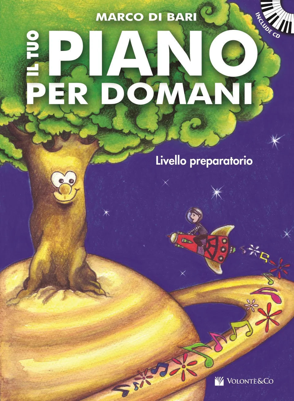 Volonte & Co Il tuo Piano per Domani noty pro klavír s CD