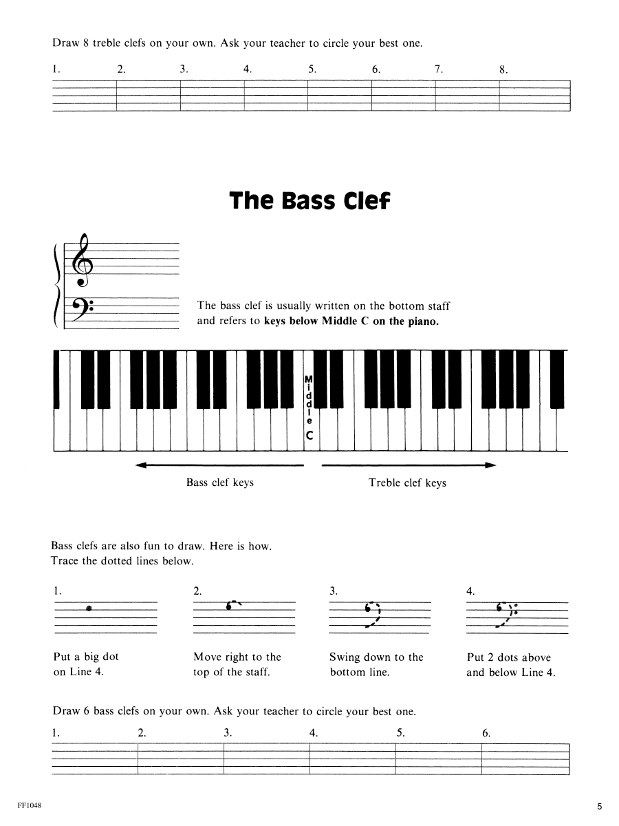 Faber Piano Adventures I Can Read Music 1 hudební nauka