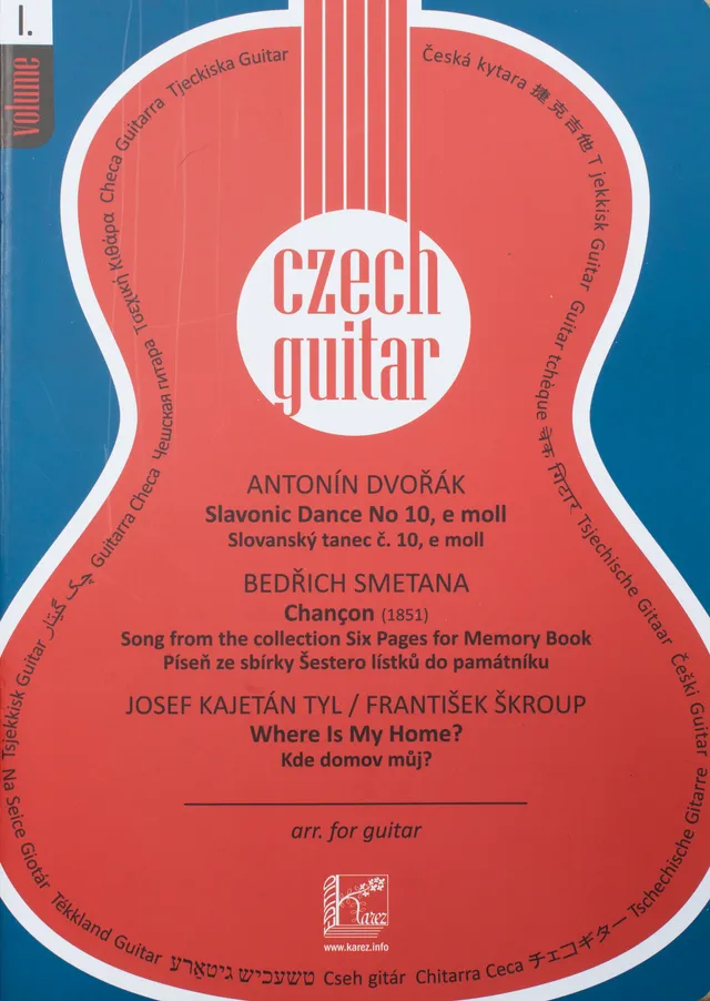 EDITIO KAREZ Česká kytara I noty pro kytaru
