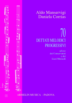 Armelin Musica 70 dettati melodici progressivi diktáty