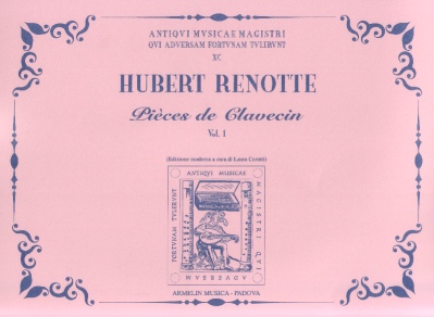 Armelin Musica Piéces de Clavecin vol. 1 noty pro cembalo