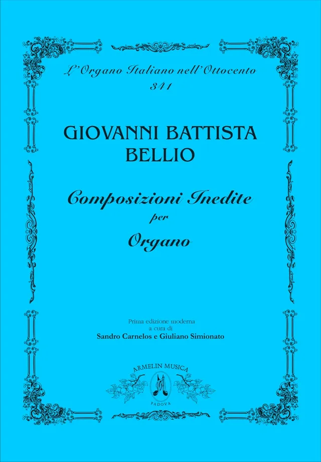 Armelin Musica Composizioni inedite per organo noty pro varhany