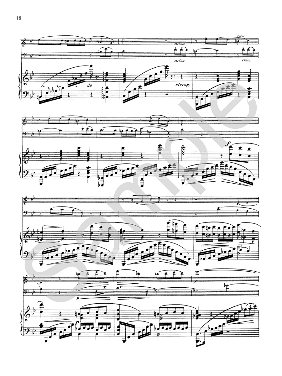 Hildegard Publishing Company Piano Trio g moll noty digitální vydání