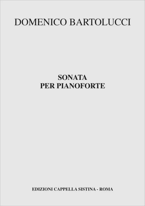 Armelin Musica Sonata per Pianoforte noty pro klavír