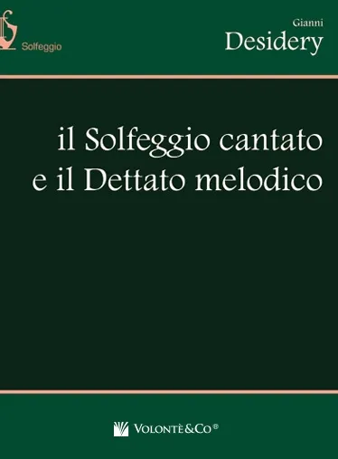 Volonte & Co Il Solfeggio Cantato noty zpěvný solfege