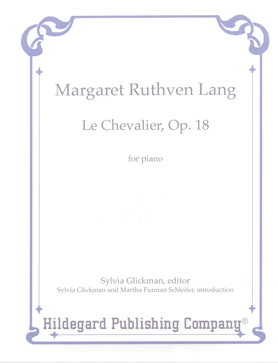 Hildegard Publishing Le Chevalier Lang digitální noty klavír