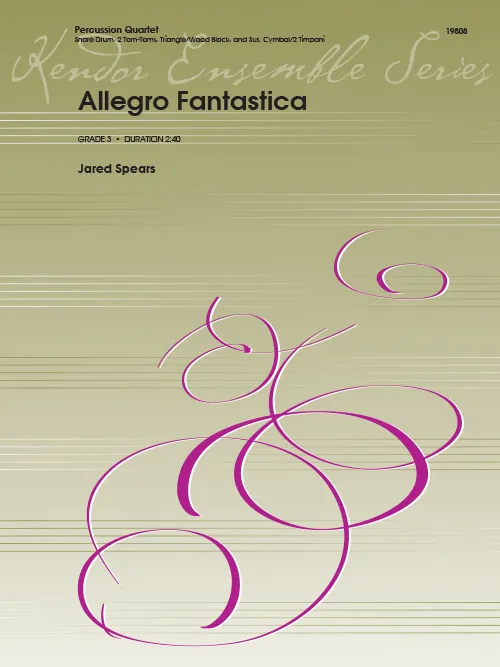 Kendor Music Allegro Fantastica noty pro bicí s tympány