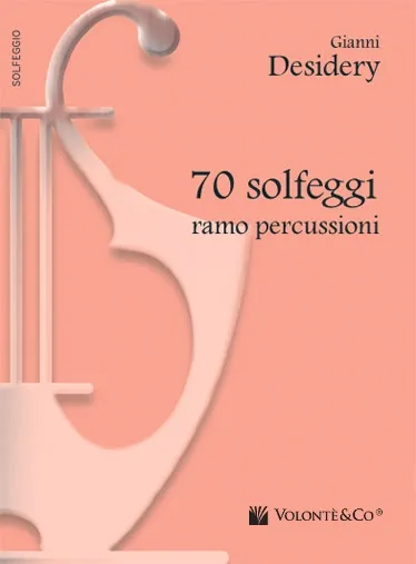 Volonte & Co 70 Solfeggi noty pro bicí rytmické