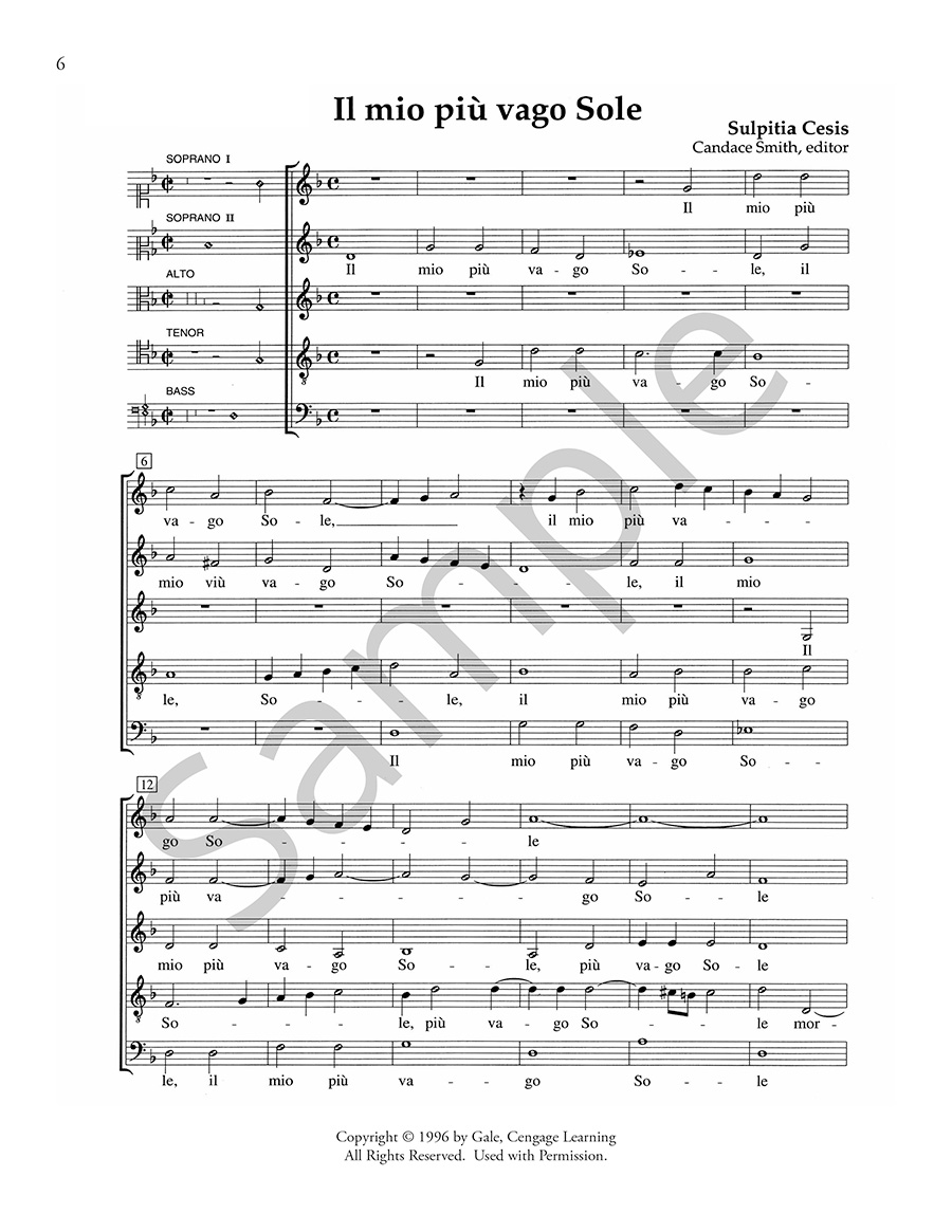 Hildegard Publishing Three Motets Cesis noty sbor 4-8 hlasů