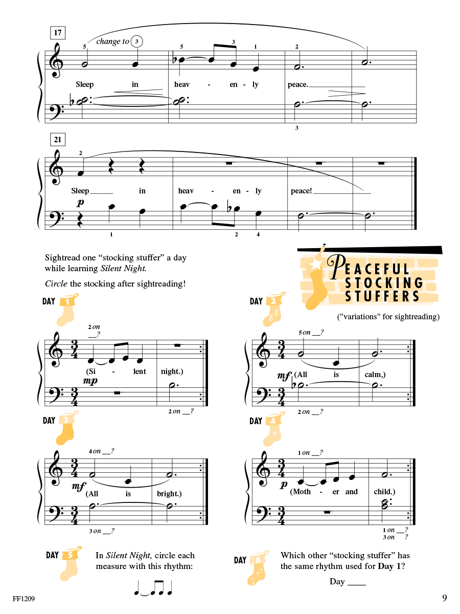 Faber Accelerated Piano Adventures Christmas 1 noty pro klavír