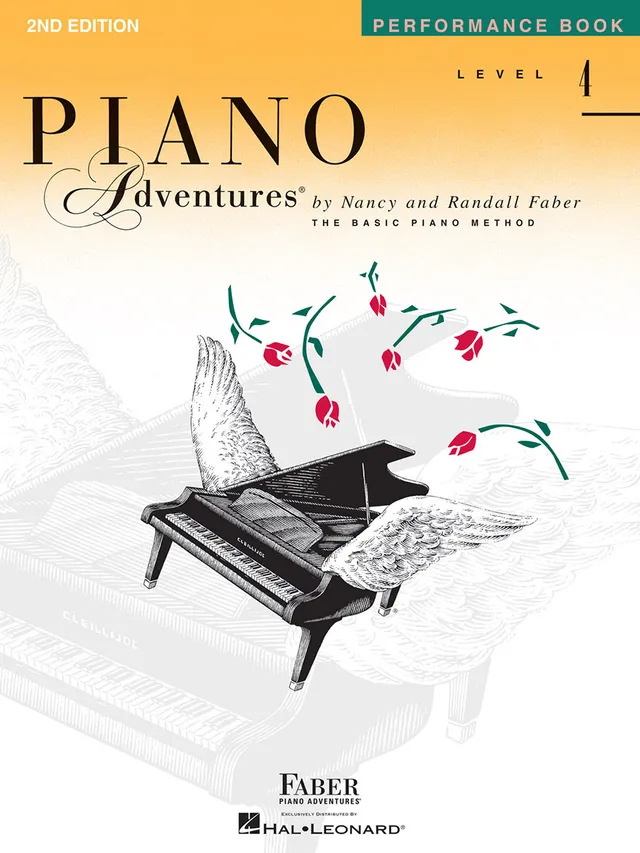 Faber Piano Adventures Level 4 Performance Book 2nd Edition noty