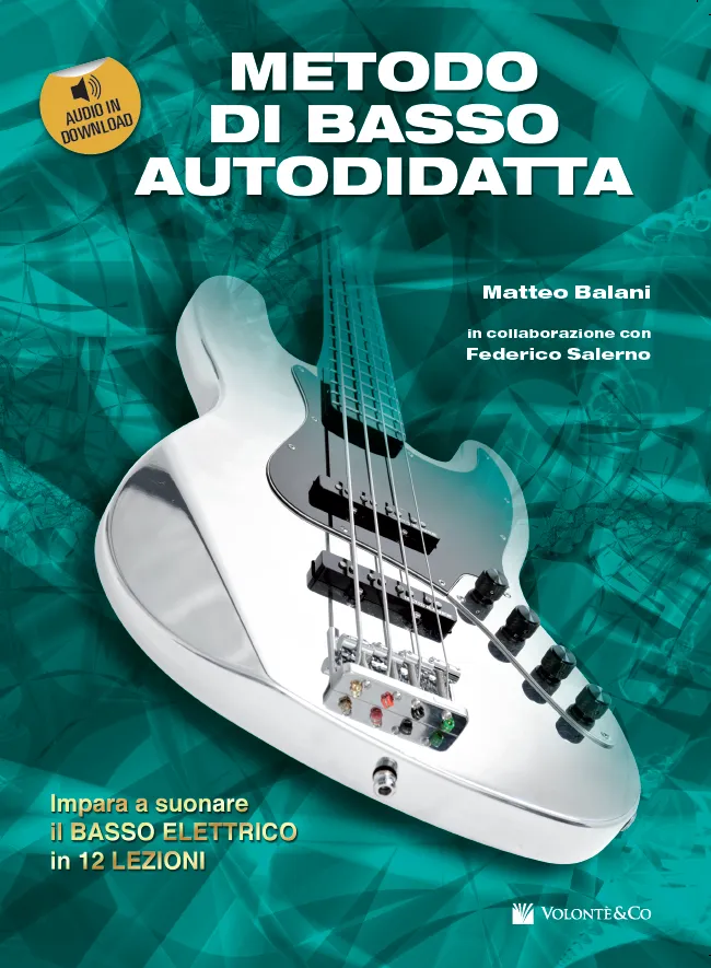Volonte & Co Metodo di Basso Autodidatta noty na baskytaru s audio pro samouky