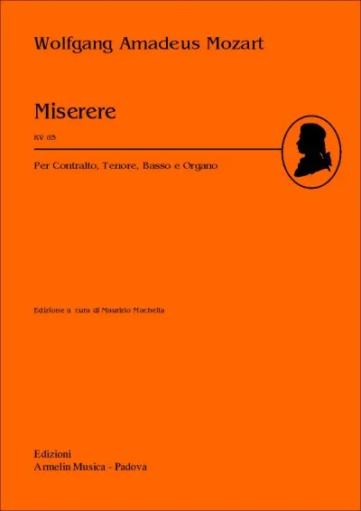 Armelin Musica Miserere KV 85 noty pro sbor