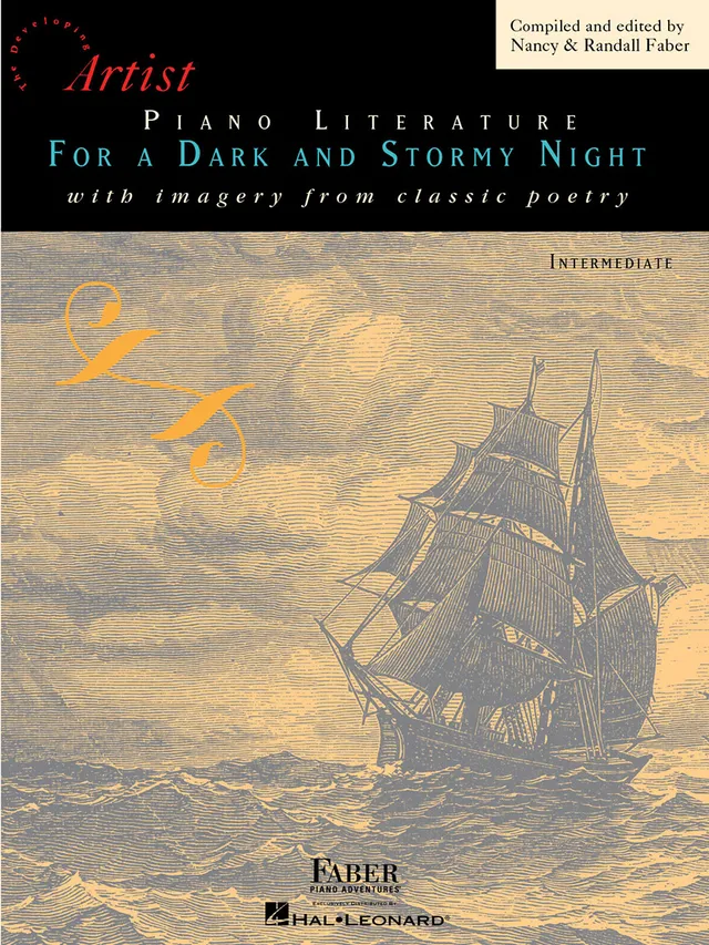 Faber Piano Adventures Dark and Stormy Night noty pro klavír