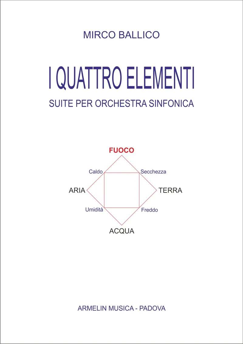 Armelin Musica I quattro elementi 4 Fuoco noty