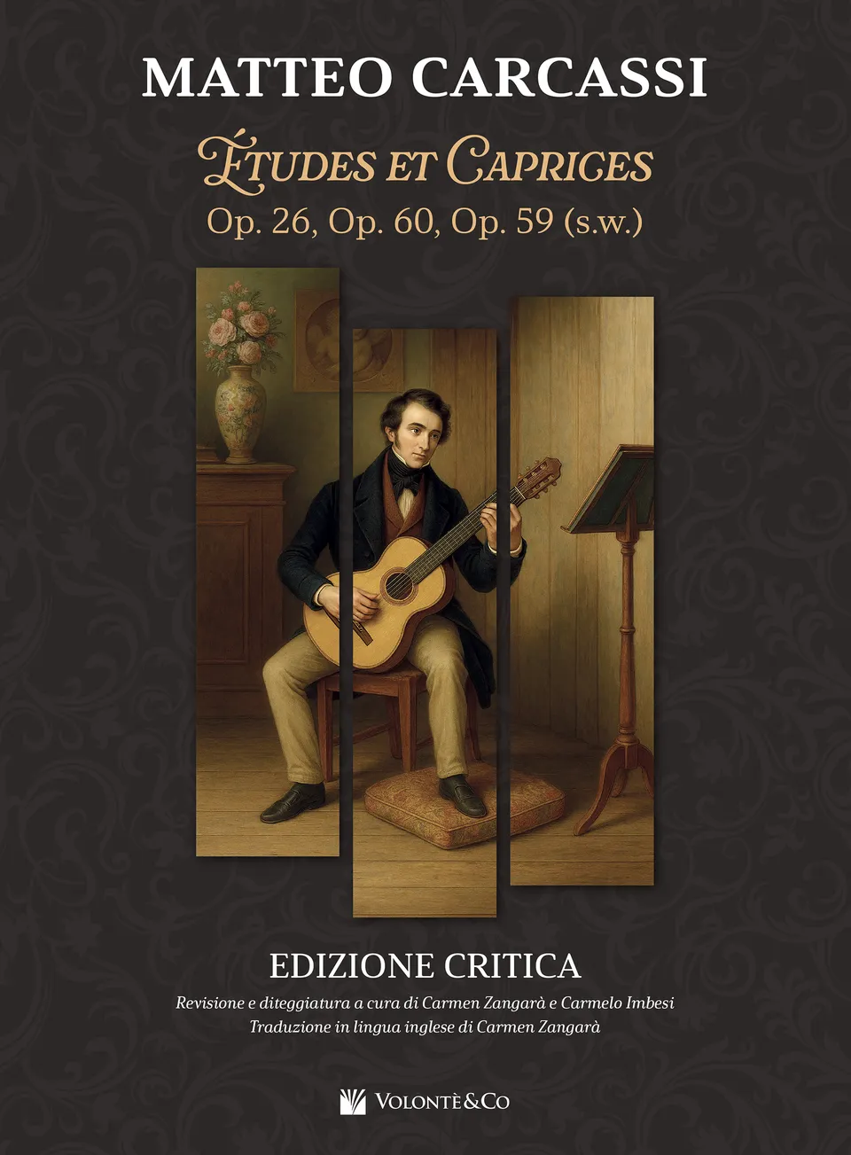 Volonte & Co Carcassi Études Op. 26, 60, 59 noty pro kytaru