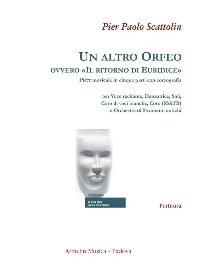 Armelin Musica Un altro Orfeo Il ritorno di Euridice partitura