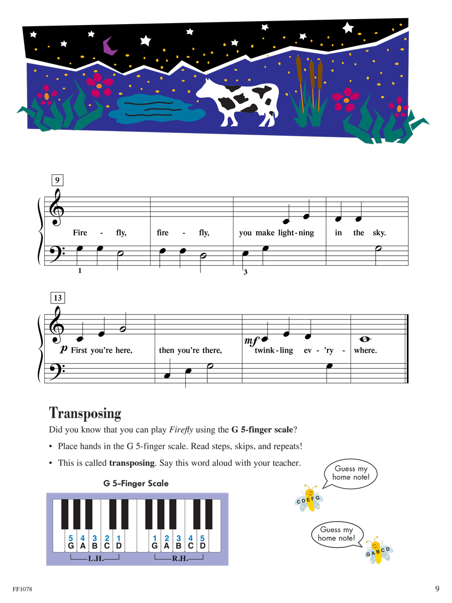 Faber Piano Adventures Level 1 Lesson Book noty 2nd Edition