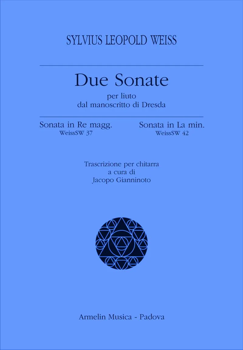 Armelin Musica Due Sonate noty tištěné vydání