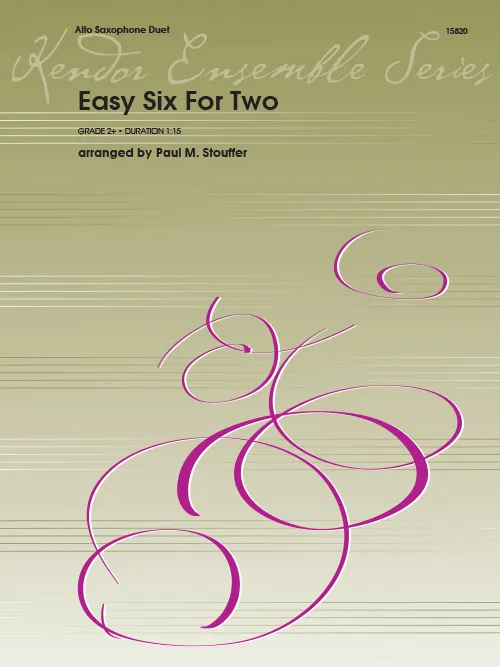 Kendor Music Easy Six For Two noty duo klasika