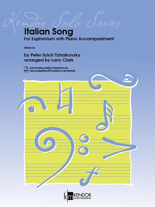 Kendor Italian Song Čajkovskij noty pro orchestr škola