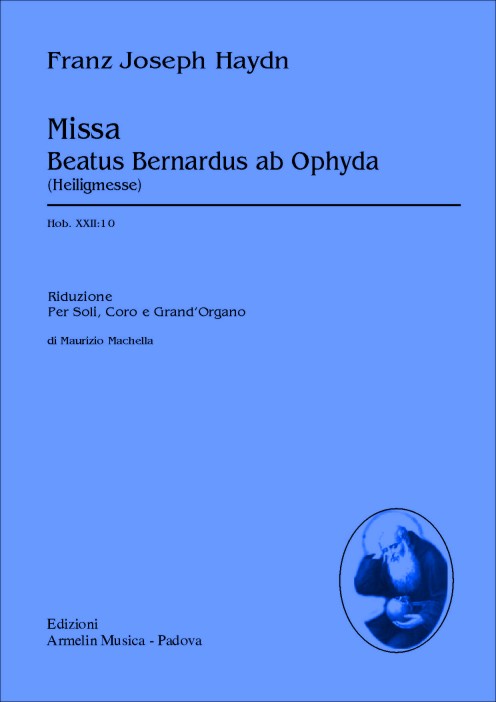 Armelin Musica Missa Beatus Bernardus noty mše