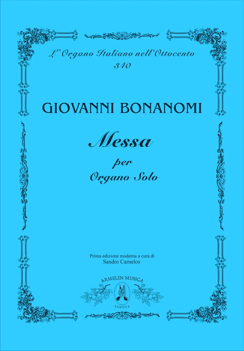 Armelin Musica Messa per organo solo noty varhany