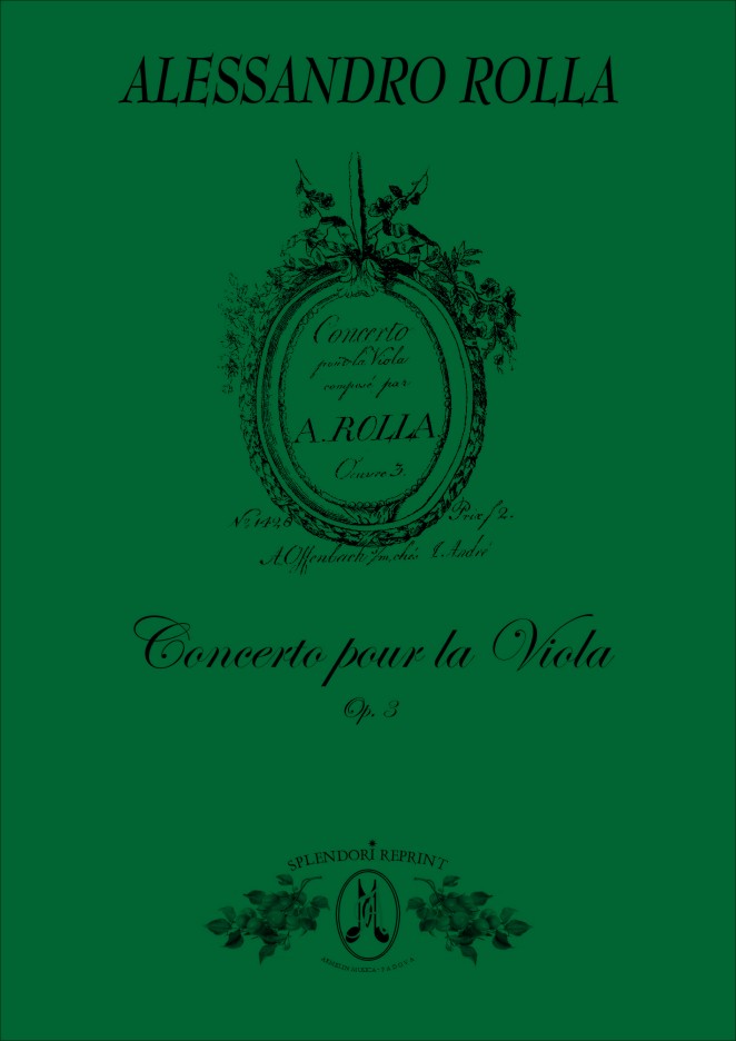 Armelin Musica Concerto Viola op. 3 noty pro violu
