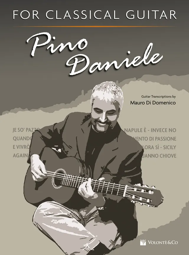 Volonte & Co Pino Daniele noty pro klasickou kytaru