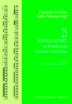 Armelin Musica 25 Solfeggi Ritmici noty rytmická cvičení
