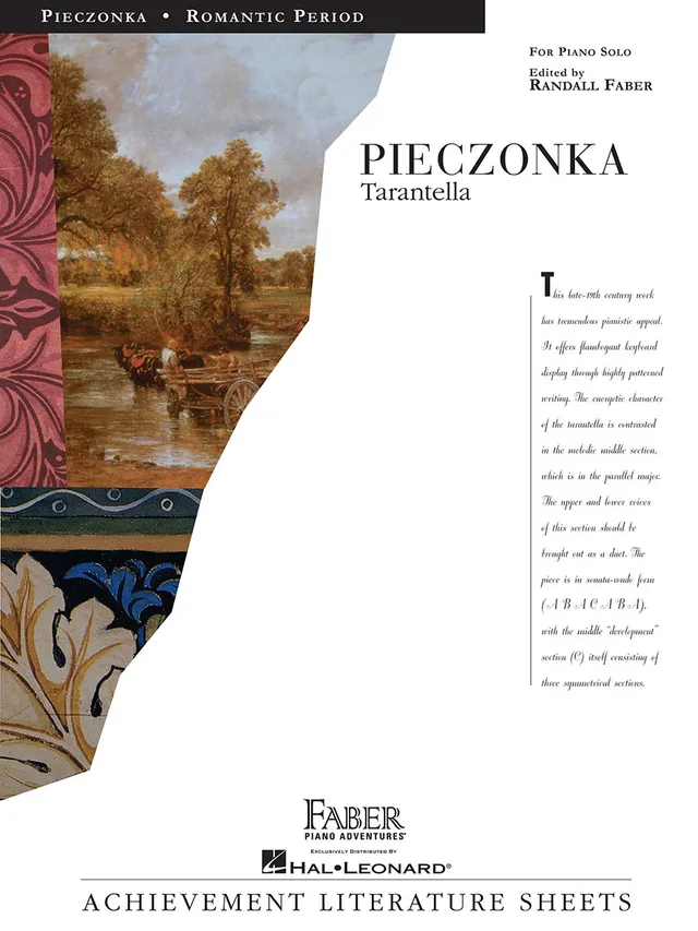 Faber Pieczonka Tarantella noty na klavír oktávy