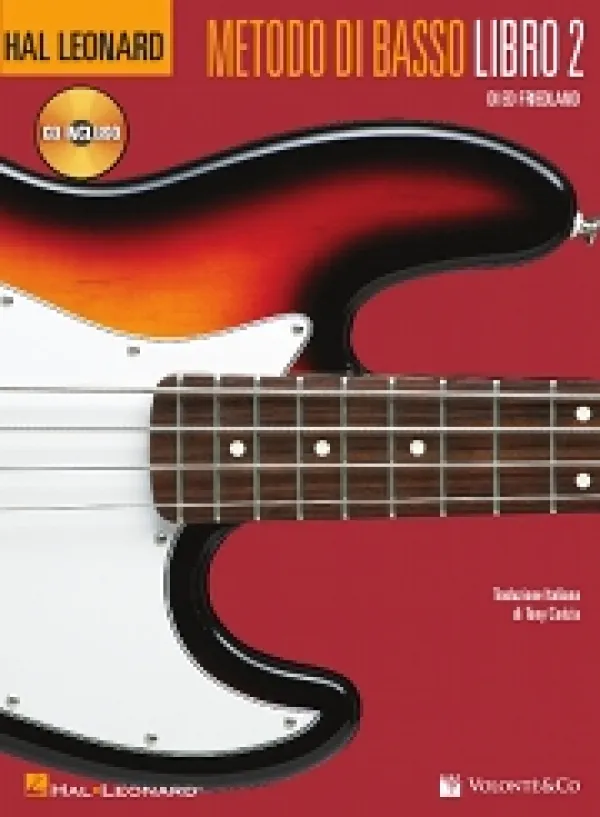 Volonte & Co Metodo di Basso 2 škola pro baskytaru s audio
