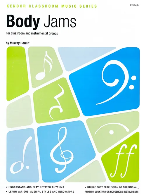 Kendor Music Body Jams noty body percussion 6 skladeb