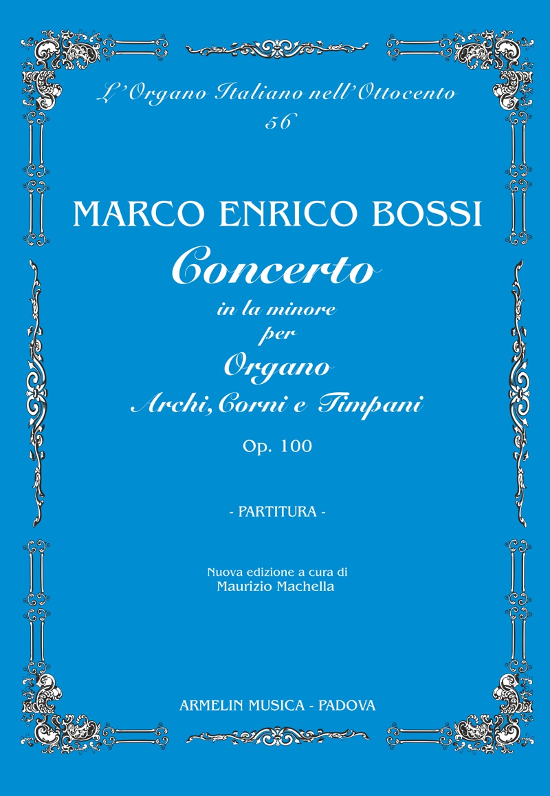Armelin Musica Concerto la minore op. 100 noty varhany
