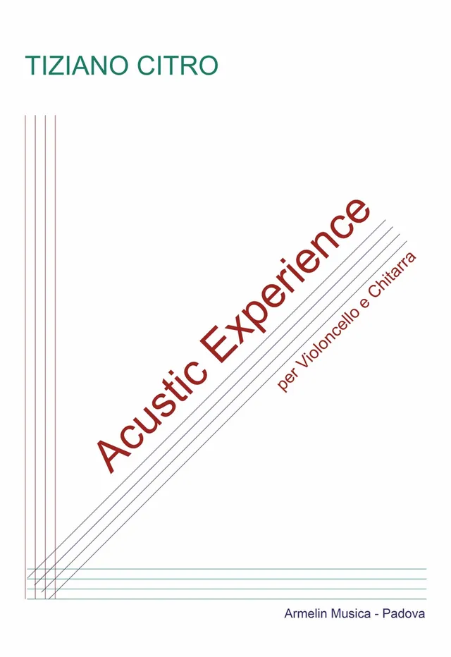 Armelin Musica Acoustic experience noty výukové vydání