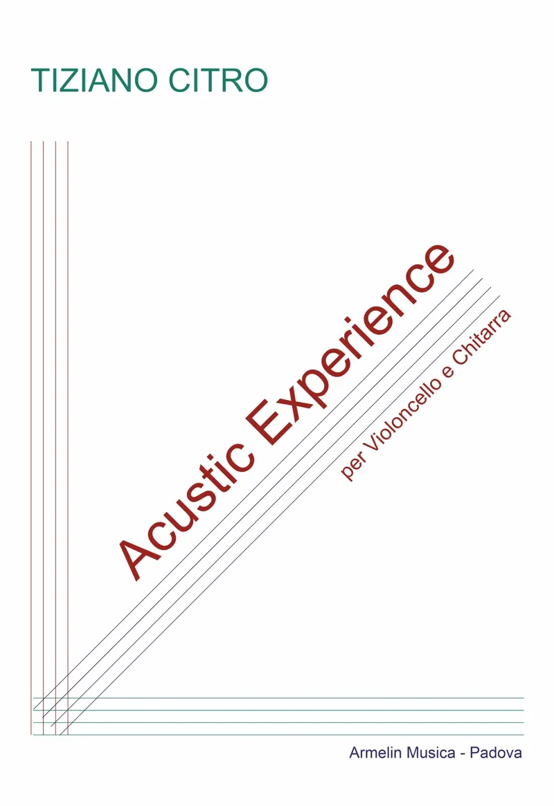 Armelin Musica Acoustic experience noty výukové vydání